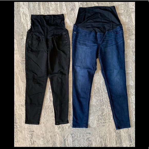 MATERNITY JEAN/JEGGING BUNDLE - Picture 2 of 5